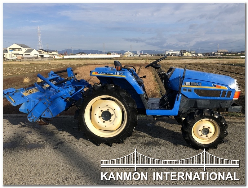 UsedJapaneseTractors.jp : ISEKI TU197F 4WD