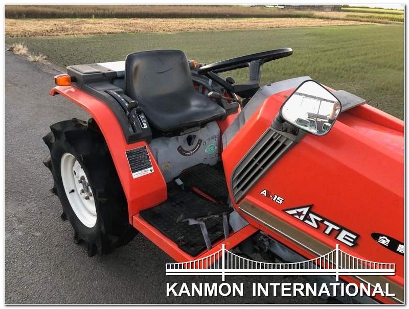 UsedJapaneseTractors.jp : KUBOTA A15 4WD