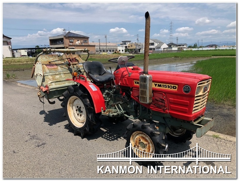 UsedJapaneseTractors Jp YANMAR YM1510 D 4WD